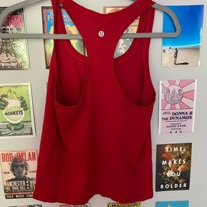 red swiftly tech race length tank‼️